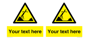 Custom Warning submerged objects